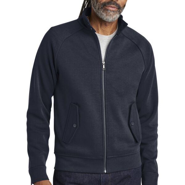 Brooks Brothers Double Knit Full Zip BB18210 Double Knit Full Zip Thumbnail