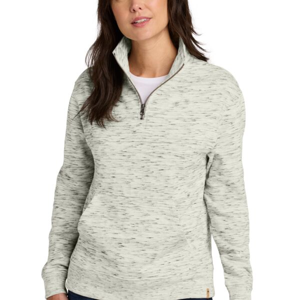 tentree Women's Space Dye Fleece 1/4 Zip TTCW6108 Women's Space Dye Fleece 1/4 Zip Thumbnail