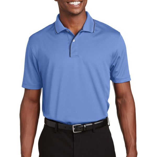Sport Tek Dri Mesh ® Polo with Tipped Collar and Piping K467 Dri Mesh ® Polo with Tipped Collar and Piping Thumbnail