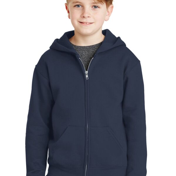 Jerzees Youth NuBlend ® Full Zip Hooded Sweatshirt 993B Youth NuBlend ® Full Zip Hooded Sweatshirt Thumbnail