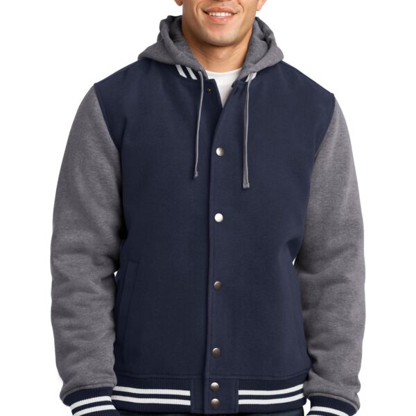 Sport Tek Insulated Letterman Jacket JST82 Insulated Letterman Jacket Thumbnail