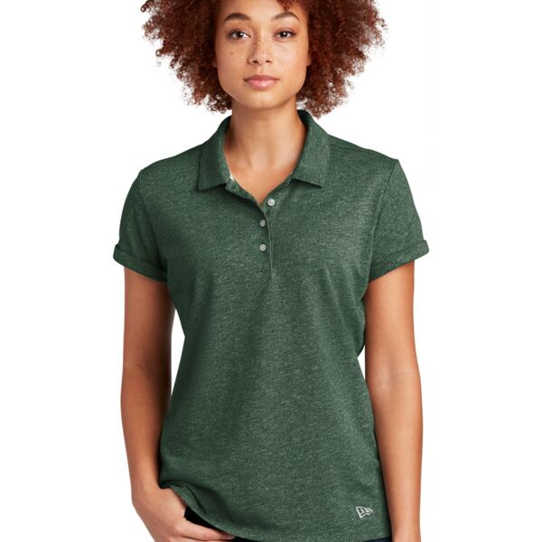 New Era Women's Slub Twist Polo LNEA301 Women's Slub Twist Polo Thumbnail