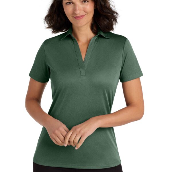 Port Authority Women's Heathered Silk Touch Performance Polo LK542 Women's Heathered Silk Touch Performance Polo Thumbnail
