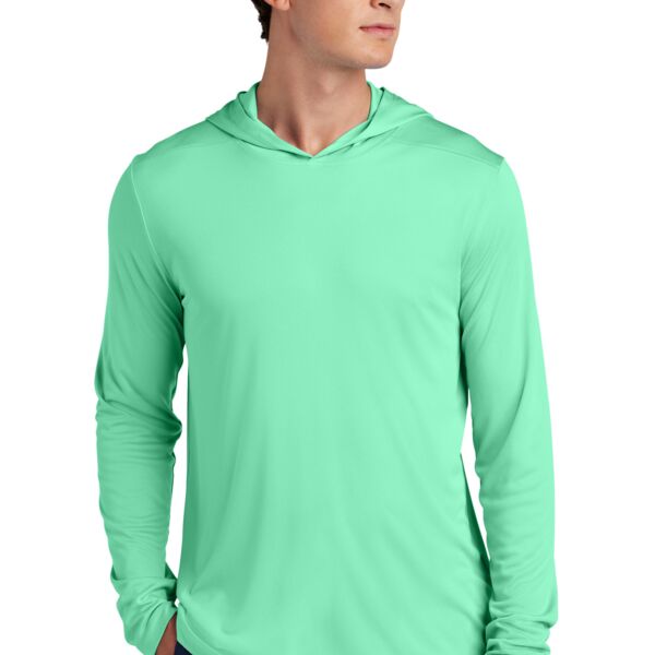 Posi UV® Pro Hooded T-Shirt, Long-Sleeve Thumbnail