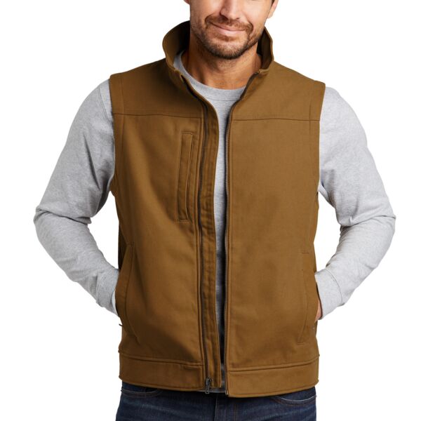 CornerStone Duck Bonded Soft Shell Vest CSV60 Duck Bonded Soft Shell Vest Thumbnail
