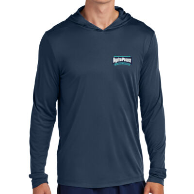 HPE - Hooded Posi UV® T-Shirt, Long-Sleeve Thumbnail